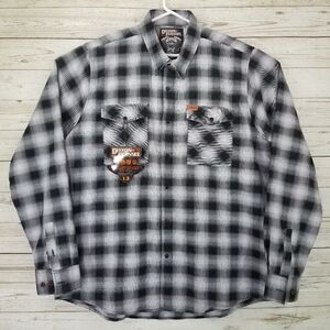 NWT Dixxon Flannel Co The Big Twin Limited Edition Mens 2XT Plaid LS Snap Shirt